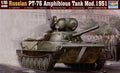 Russian PT-76 Amphibious Tank (mod. 1951) 1:35 Model Kit by Trumpeter