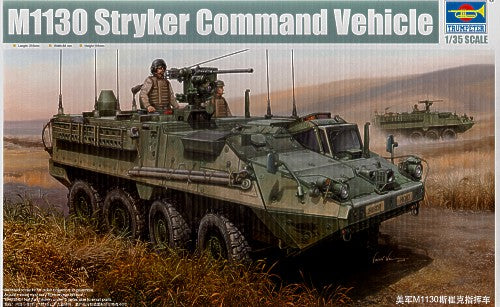 M1130 Stryker Command Vehicle 1:35 Model Kit by Trumpeter