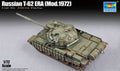 Russian T-62 ERA (Mod.1972) 1:72 Model Kit by Trumpeter