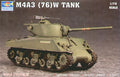 M4A3 (76)W Tank 1:72 Model Kit by Trumpeter