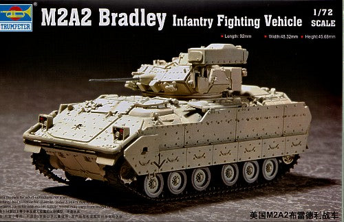 M2A2 Bradley Infantry Fighting Vehicle 1:72 Model Kit by Trumpeter