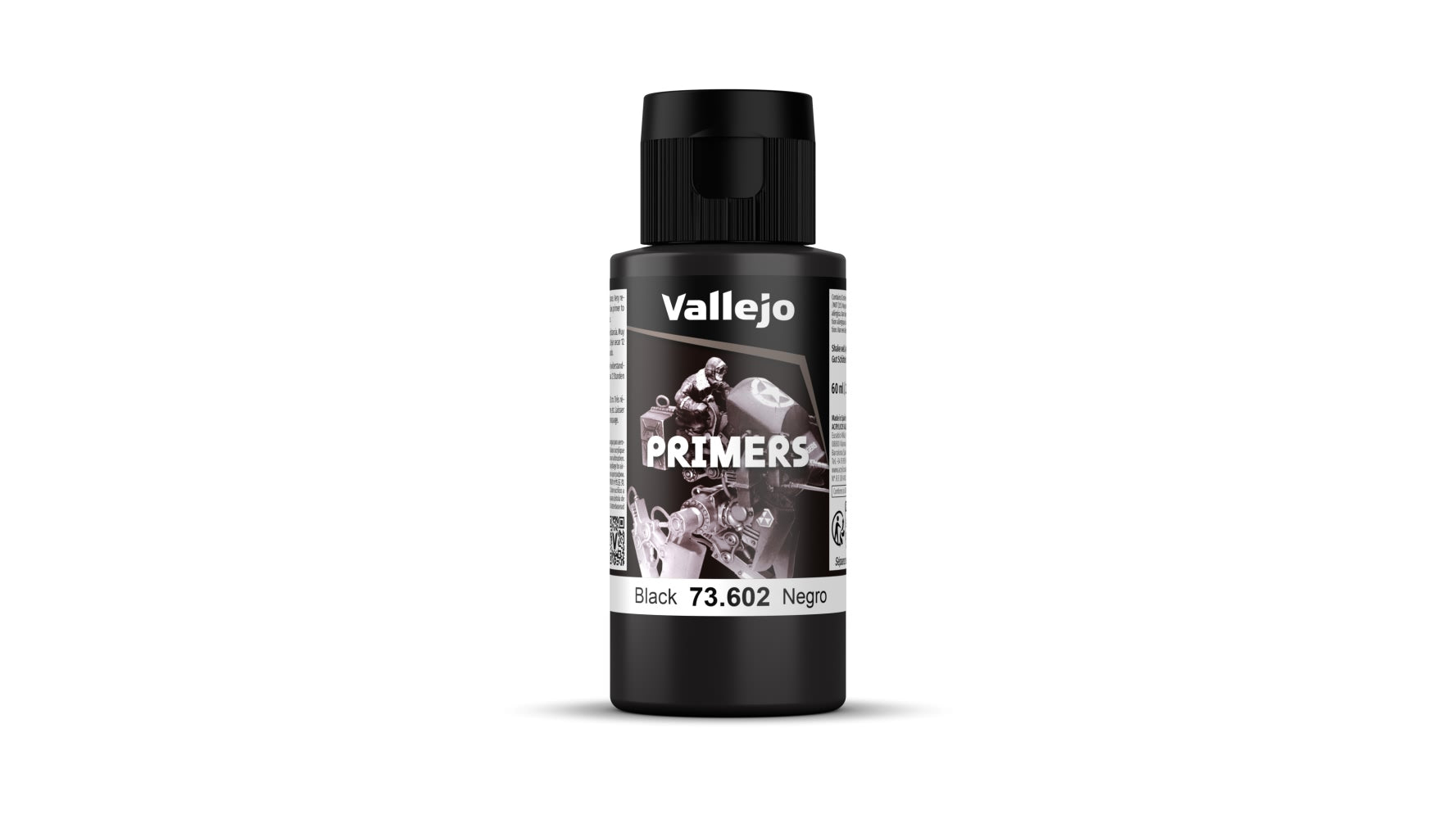 Vallejo Primer 60ml - 73.602 Black