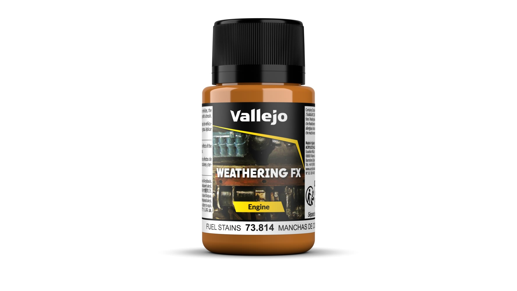 Vallejo Weathering FX 40ml - 73.814 Fuel Stains