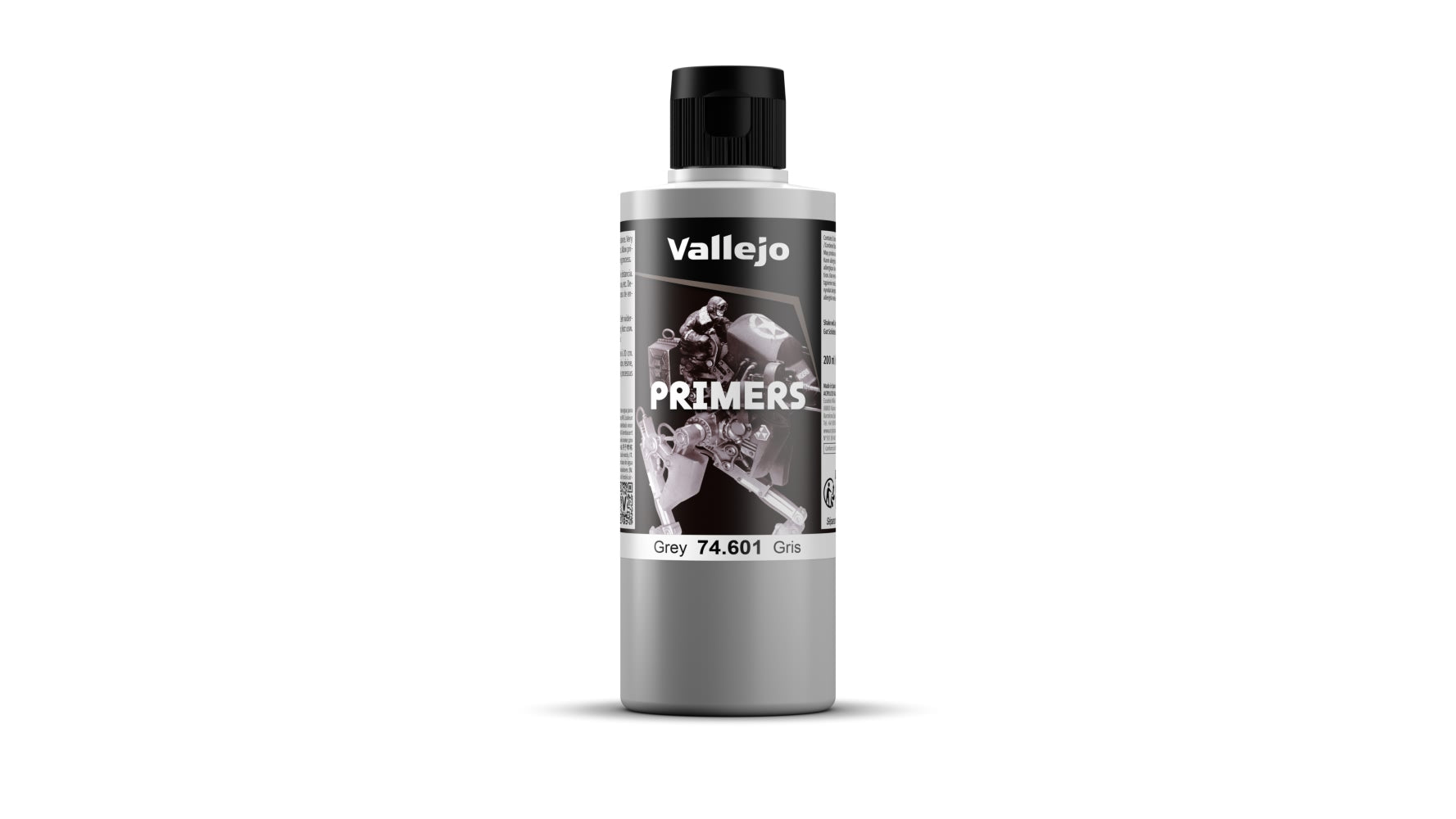 Vallejo Primer 200ml - 74.601 Grey
