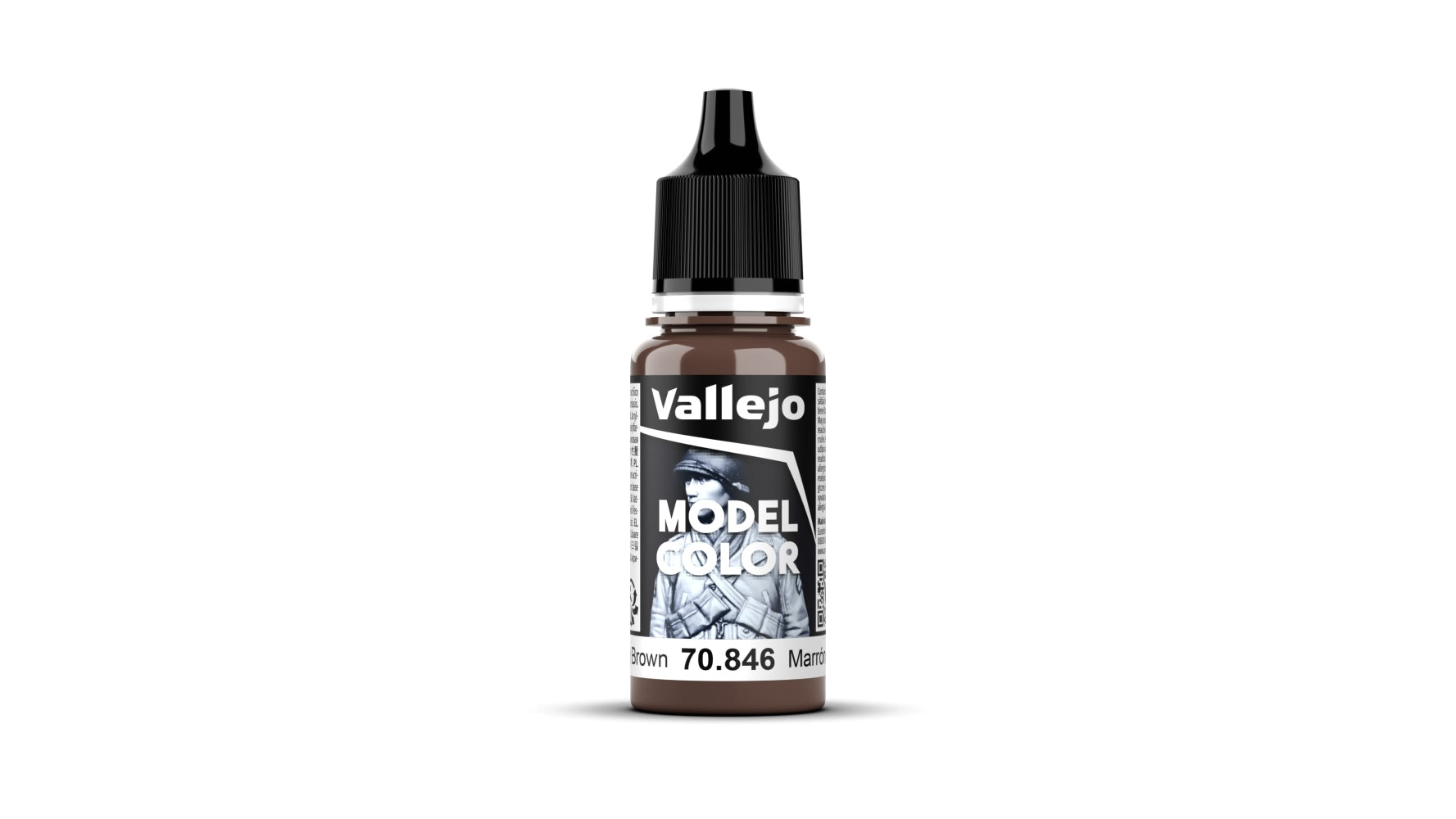 Vallejo Model Color 18ml - 70.846 Mahogany Brown