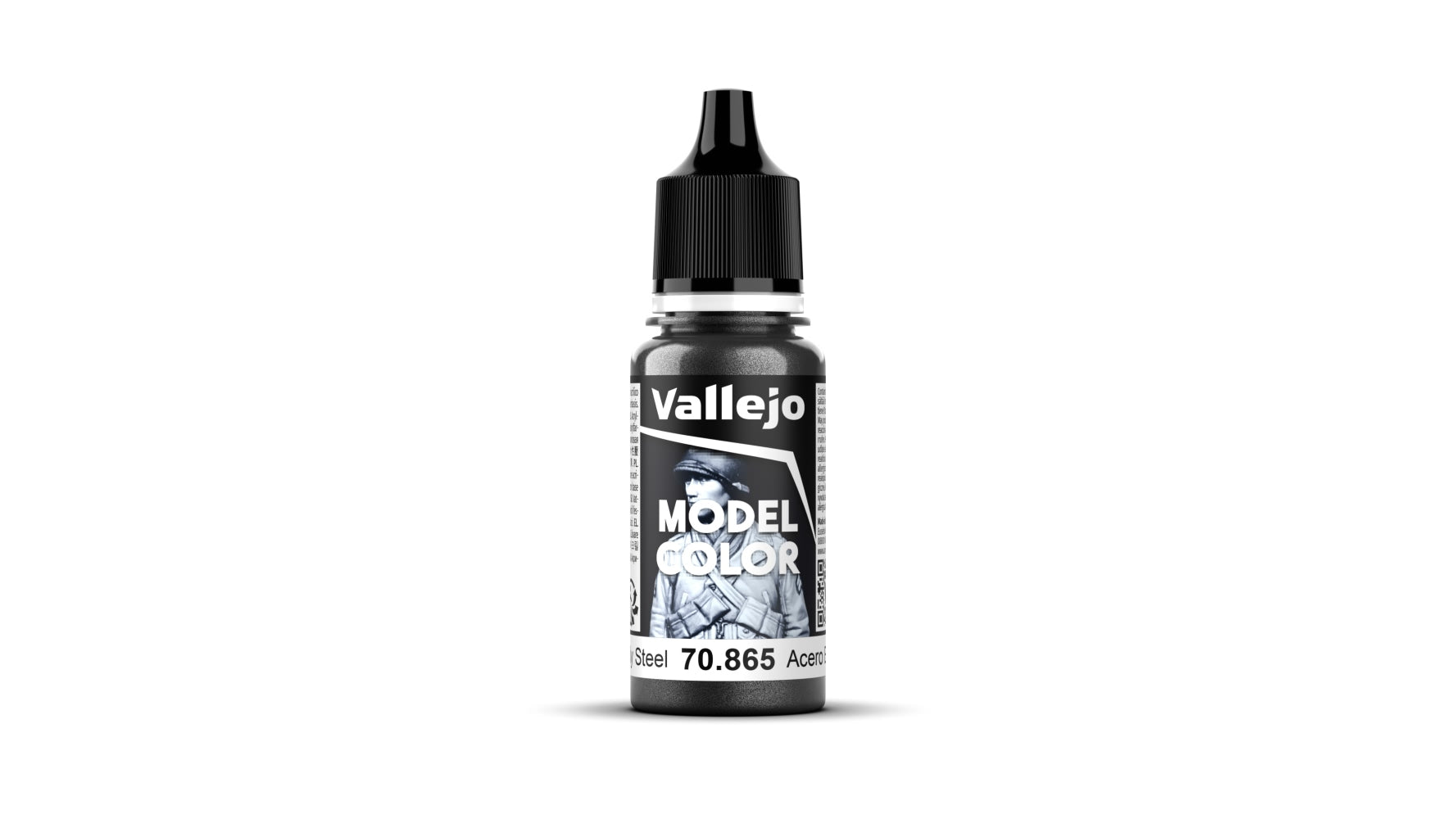 Vallejo Model Color 18ml - 70.865 Oily Steel