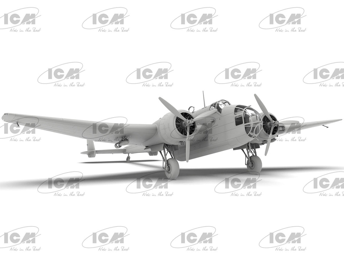 HP.52 Hampden B.MkI 1:48 Model Kit by ICM