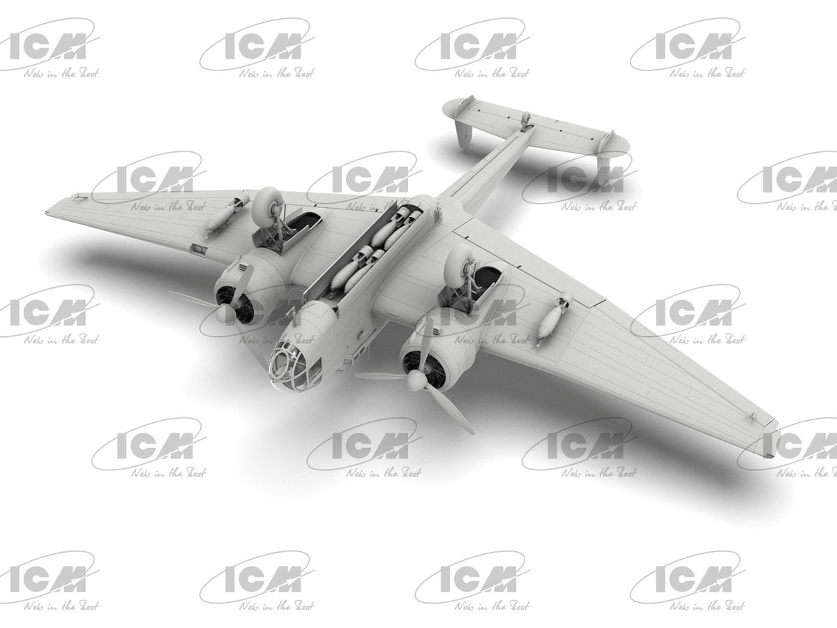 HP.52 Hampden B.MkI 1:48 Model Kit by ICM